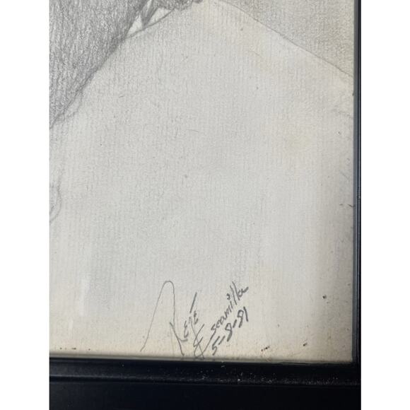 Hand Drawn Sketched Pencil Artist Image Portrait World War 2 Generals WW2 - Picture 3 of 16